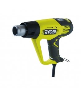 Ryobi EHG2020LCD 500 l/min 650 °C 2000 W Melns, Dzeltens