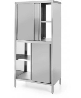 Transitional wardrobe with sliding doors 800x500x1800 - Hendi 811634