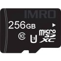 IMRO MICROSDXC 10/256GB UHS-3 ADP MEMORY CARD atminties kortelė Klasės 10 IMRO MICROSDXC 10/256GB UHS-3 ADP MEMORY CARD atminties kortelė Klasės 10