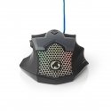 Nedis GMWD200BK pele Labā roka Optisks 2400 DPI