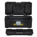 Stanley Essential toolbox with metal latches