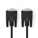 Nedis CCGP59000BK200 VGA cable 20 m VGA (D-Sub) Black