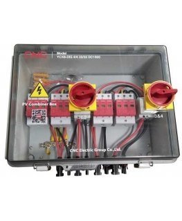 CNC PV disconnect panel, DC 4in-4out, IP66