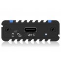 ICY BOX IB-1824ML-C31 SSD korpusas Juoda M.2