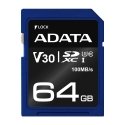 ADATA ASDX64GUI3V30S-R mälukaart 64 GB SDXC UHS-I Klass 10