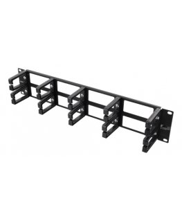 Deltaco 19-17 rack accessory Cable management panel