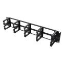 Deltaco 19-17 rack accessory Cable management panel