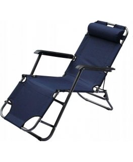 Royokamp folding garden bed with headrest, electric color