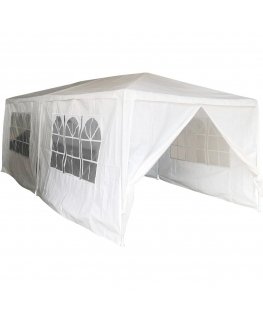Saska Garden Garden tent 6x3m, 6 walls, white