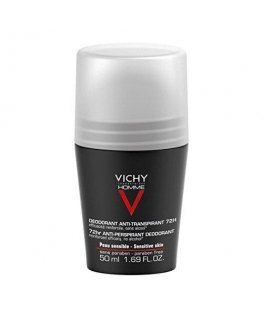 Vichy Homme Intense Roll On Anti Perspirant 50ml