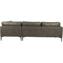 Corner sofa SOFIA RC, dark olive
