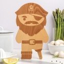 OTOTO Pirate Board Cutting Board & Knife