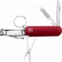 Travel set Zwilling Twinox - skórzane etui, 4 elements - Red