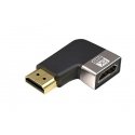 RoGer HDMI 2.1 Adapter 90° 270° / 8K RoGer HDMI 2.1 Adapter 90° 270° / 8K