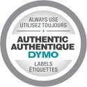 DYMO D1 -Standard Labels - Blue on White - 19mm x 7m