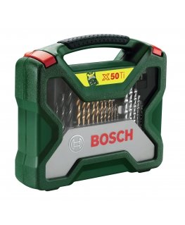 Bosch 50 Piece X-Line Titanium Accessory Set