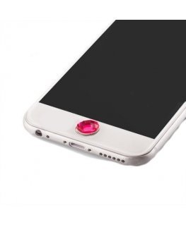 Mocco Universal Home Button Sticker Decoration Apple iPhone / iPad Pink