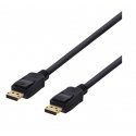 Deltaco DP-1020D DisplayPort cable 2 m Black