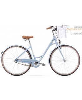 Bicycle Romet Pop Art Eco 28" Alu 2022 purple-18" / M (Size: 18" / M)