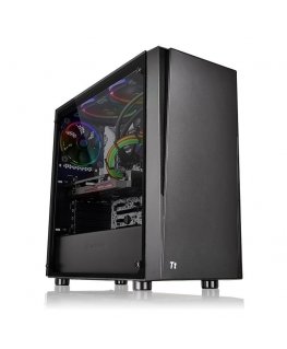 Thermaltake Versa J21 Tempered Glass Edition Midi Tower Melns