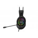 Denver GHS-130 headphones/headset Wired Head-band Gaming Black