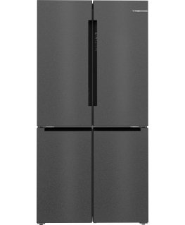 Bosch Serie 4 KFN96AXEA side-by-side refrigerator Freestanding 605 L E Black