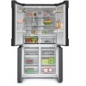 Bosch Serie 6 KFN96AXEA side-by-side refrigerator Freestanding 605 L E Black