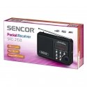 Sencor SRD 215 B raadio Analoog Must
