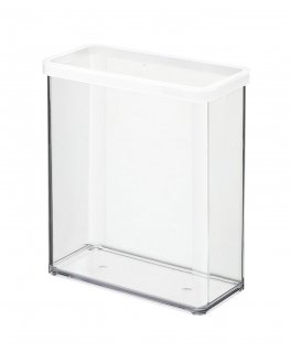 Rotho Loft Rectangular Dispenser 3.2 L Transparent, White