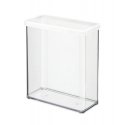 Rotho Loft Rectangular Dispenser 3.2 L Transparent, White
