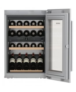 Liebherr EWTdf 1653 Kompressori viininjäähdytin Kiinteä Harmaa 30 pullo(a)