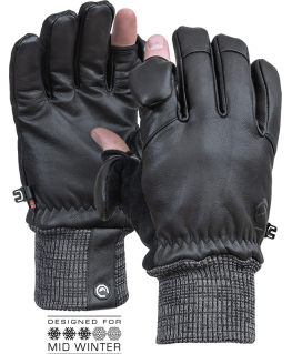 Vallerret Hatchet Leather Photography Glove Black M