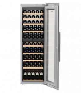 Liebherr EWTdf 3553 Kompressori viininjäähdytin Kiinteä Harmaa 80 pullo(a)