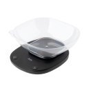 JATA HBAL1709 kitchen scale Black Countertop Rectangle Electronic kitchen scale