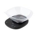 JATA HBAL1709 kitchen scale Black Countertop Rectangle Electronic kitchen scale
