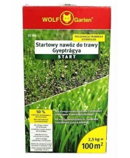 Chainsaw WOLF GARTEN NAWÓZ STARTOWY DO TRAWY 100 M2 LY 100