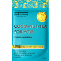 Delhicious Coco-Nut-Tea For You Coconut Black Tea Body Scrub - Tělový peeling