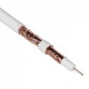 Maclean MCTV-471 coaxial cable RG-6/U 50 m White