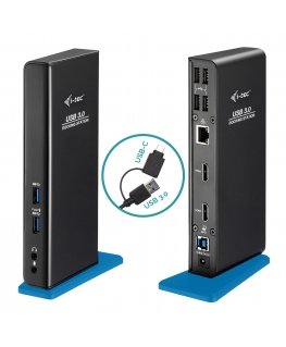 i-tec USB 3.0/USB-C Dual HDMI Docking Station