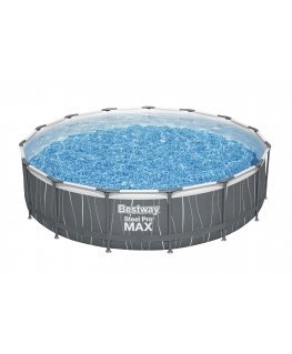 Bestway Steel Pro MAX Round Above Ground Pool Set with LED Light 4.57 m x 1.07 m