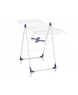 Leifheit Roma 200 Clothes horse Blue, White