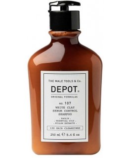 Depot NO. 107 White Clay Sebum Control Shampoo 250ml