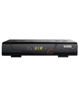 VIARK Sat 4K Kabelis, Ethernet (RJ-45), IPTV, Satelīts, WLAN 4K Ultra HD Melns