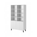 Cama Shelving unit PAFOS 100x40x176.5 cm white matt