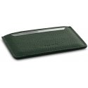Woolnut Leather Card Holder, green