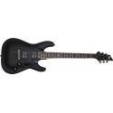 Schecter SGR C-1 Electric Guitar, Midnight Satin Black