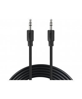 Sandberg 501-24 audiokaabel 2 m 3.5mm TRS Must