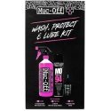 Muc-Off Wash, Protect and Wet Lube set Muc-Off Wash, Protect and Wet Lube set