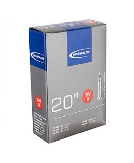 Schwalbe 10413313V velosipēda riepas kamera Presta vārsts 20"