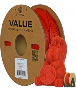 PrimaValue ABS -filamentti 3D -tulostimeen, 1.75 mm, punainen